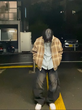 金欠学生😗さん（メンズ・164cm）の冬コーディネート