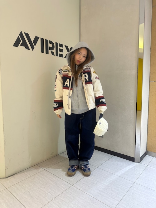 LONG SLEEVE ZIP PARKA DUST DEVILS / ロングスリーブ ジップアップ