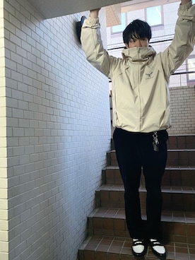 「BEAMS（ビームス）のアイテム」を使った、ibukiさん（メンズ・173cm）の冬コーディネート