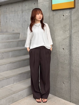 neneさん（レディース・158cm）の夏コーディネート