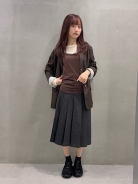 neneさん(レディース・158cm)の秋コーディネート