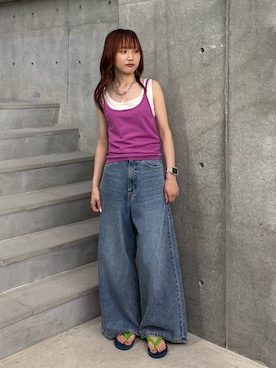 neneさん（レディース・158cm）の夏コーディネート