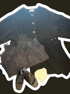 「WILLFULLY（ウィルフリー）のアイテム」を使った、しゃかりきねこぜさん（レディース・164cm）の冬コーディネート