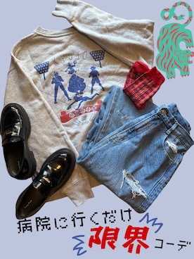 「Scrap Book（スクラップブック）のアイテム」を使った、しゃかりきねこぜさん（レディース・164cm）の冬コーディネート