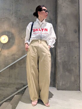 YUMIさん（レディース・157cm）の春コーディネート