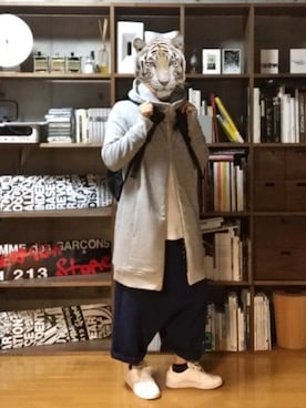 「hatra（ハトラ）のアイテム」を使った、 dull_1068さん（メンズ・170cm）の秋コーディネート