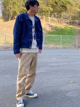 satoさん（メンズ・178cm）の冬コーディネート