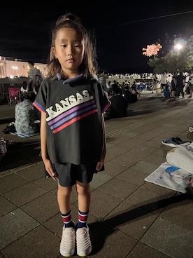 HANさん（キッズ・125cm）の夏コーディネート