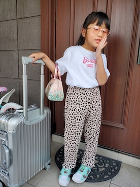 「H&M（エイチ・アンド・エム）のアイテム（バッグ）」を使った、HANさん（キッズ・120cm）の春コーディネート