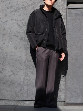 「Lui's（ルイス）のアイテム（ダウンジャケット/コート）」を使った、r.kobata1204さん（メンズ・182cm）の冬コーディネート