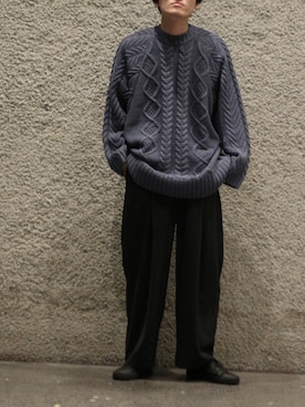 r.kobata1204さん（メンズ・182cm）の冬コーディネート