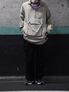 「アノラック」｜r.kobata1204さん（メンズ・182cm・20代）の夏コーディネート