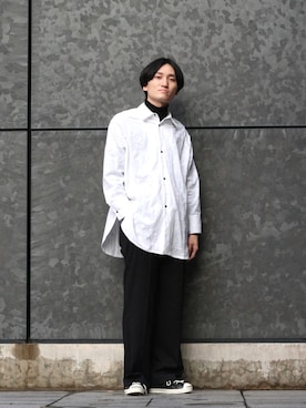 「CONVERSE ADDICT（コンバースアディクト）のアイテム」を使った、r.kobata1204さん（メンズ・182cm）の冬コーディネート