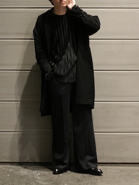 「スリットシャツ」｜r.kobata1204さん（メンズ・182cm）の夏コーディネート