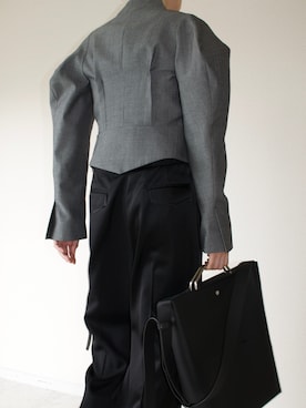 「YOHEI OHNO（ヨウヘイオオノ）のアイテム」を使った、橋本さん（メンズ・174cm）の秋コーディネート