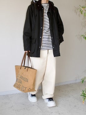 橋本さん（メンズ・174cm）の春コーディネート