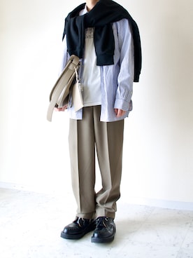 橋本さん（メンズ・174cm）の冬コーディネート