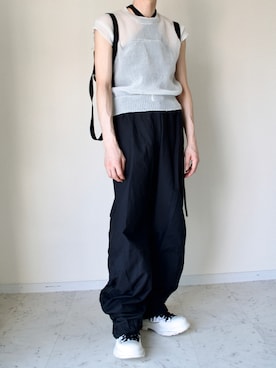 「LORINZA(ロリンザ)のアイテム」を使った、橋本さん(メンズ・174cm)の夏コーディネート