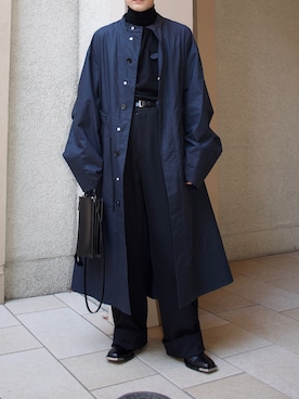 JIL SANDER(ジルサンダー)のモッズコートを使った人気ファッション