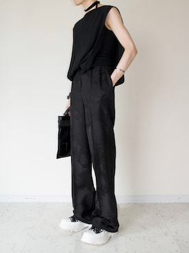 「Erdem（アーデム）のアイテム」を使った、橋本さん（メンズ・174cm）の夏コーディネート