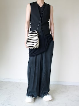 「Dior（ディオール）のアイテム（トップス）」を使った、橋本さん（メンズ・174cm）の夏コーディネート