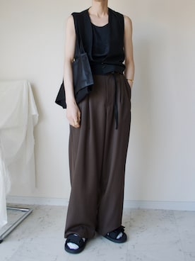 「Dior（ディオール）のアイテム（トップス）」を使った、橋本さん（メンズ・174cm）の夏コーディネート