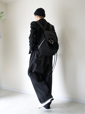 「LEMAIRE（ルメール）のアイテム（ジャケット/アウター）」を使った、橋本さん（メンズ・174cm）の春コーディネート