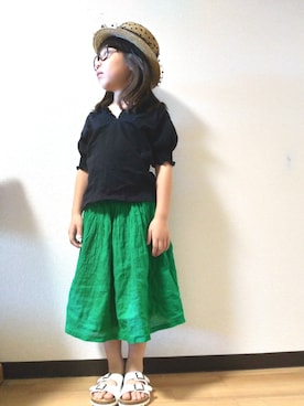 yur★takさん（キッズ・110cm）の夏コーディネート