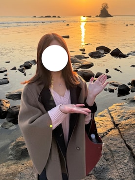 「COACH（コーチ）のアイテム」を使った、Mmmさん（レディース・168cm）の春コーディネート