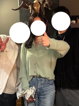「MOUSSY（マウジー）のアイテム（パンツ）」を使った、Mmmさん（レディース・168cm）の春コーディネート