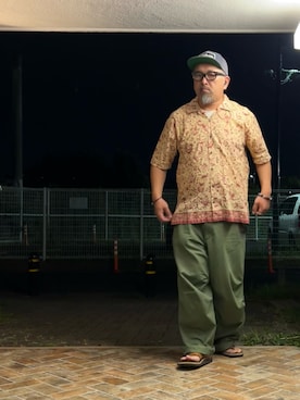 「アメカジコーデ」｜「アイテム（トップス）」を使った、gottusoさん（メンズ・179cm）の秋コーディネート