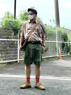 「ANONYMOUSISM（アノニマスイズム）のアイテム」を使った、gottusoさん（メンズ・179cm）の夏コーディネート