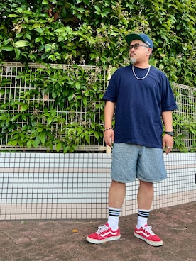 「Engineered Garments（エンジニアードガーメンツ）のアイテム」を使った、gottusoさん（メンズ・179cm）の秋コーディネート