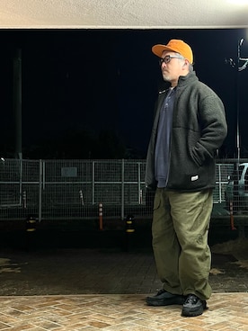 「FAT(エフエイティー)のアイテム」を使った、gottusoさん(メンズ・179cm)の冬コーディネート