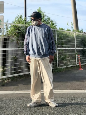 「TRADESMAN（トレーズマン）のアイテム」を使った、gottusoさん（メンズ・179cm）の秋コーディネート