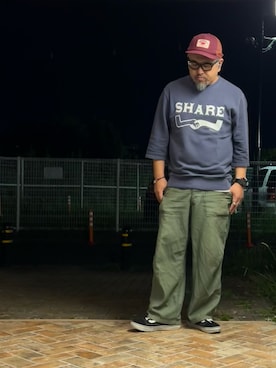 「HERMES（エルメス）のアイテム（ブレスレット）」を使った、gottusoさん（メンズ・179cm）の秋コーディネート