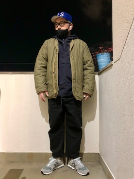 「Buzz Rickson's（バズリクソンズ）のアイテム（ブルゾン）」を使った、gottusoさん（メンズ・179cm）の春コーディネート