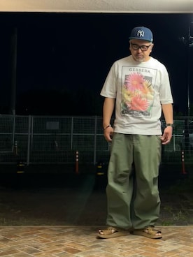 「Engineered Garments（エンジニアードガーメンツ）のアイテム」を使った、gottusoさん（メンズ・179cm）の夏コーディネート