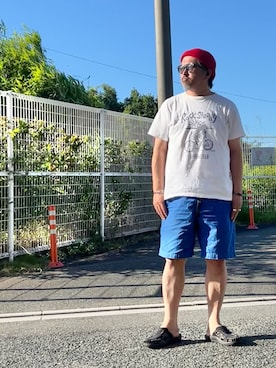 「アイテム（パンツ）」を使った、gottusoさん（メンズ・179cm）の夏コーディネート