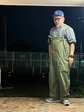 「アイテム（メガネ）」を使った、gottusoさん（メンズ・179cm）の秋コーディネート