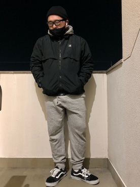 「Carhartt（カーハート）のアイテム（ナイロンジャケット）」を使った、gottusoさん（メンズ・179cm）の秋コーディネート