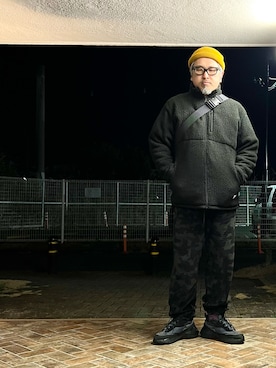 「Needles（ニードルス）のアイテム（パンツ）」を使った、gottusoさん（メンズ・179cm）の春コーディネート