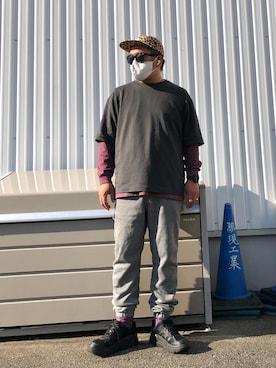 「ANONYMOUSISM（アノニマスイズム）のアイテム」を使った、gottusoさん（メンズ・179cm）の秋コーディネート