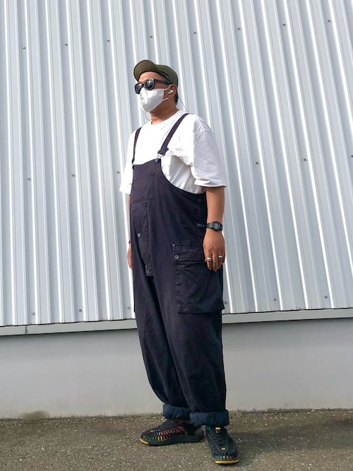 NAVAL DUNGAREE Nigel Cabourn 48 オーバーオール AW22 New Arrivals》NAVAL DUNGAREE - Black - from LYBRO