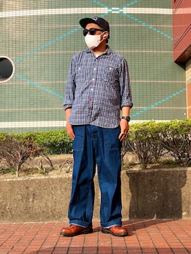 「WOLVES KILL SHEEP（ウルヴスキルシープ）のアイテム」を使った、gottusoさん（メンズ・179cm）の夏コーディネート