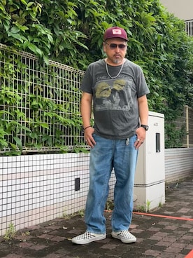 「CHROME HEARTS（クロムハーツ）のアイテム」を使った、gottusoさん（メンズ・179cm）の夏コーディネート