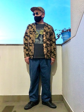 「FLYING TIGERS（フライングタイガー）のアイテム」を使った、gottusoさん（メンズ・179cm）の春コーディネート