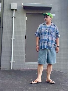 「CHROME HEARTS（クロムハーツ）のアイテム」を使った、gottusoさん（メンズ・179cm）の夏コーディネート