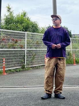 「アイテム（レッグウェア）」を使った、gottusoさん（メンズ・179cm）の秋コーディネート
