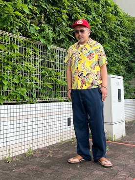 「CHROME HEARTS（クロムハーツ）のアイテム」を使った、gottusoさん（メンズ・179cm）の夏コーディネート